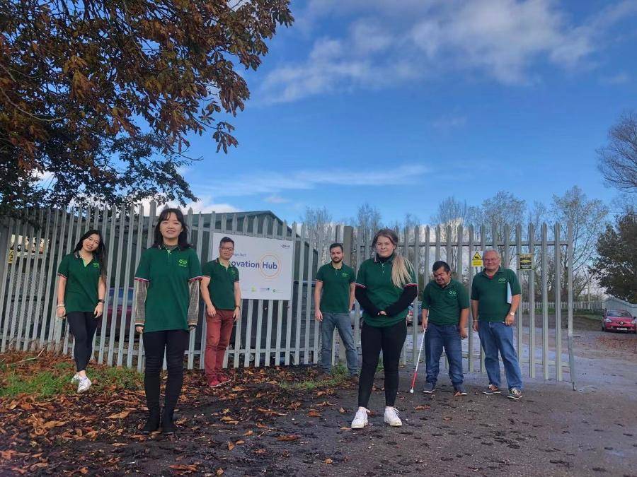 outdoor group photo